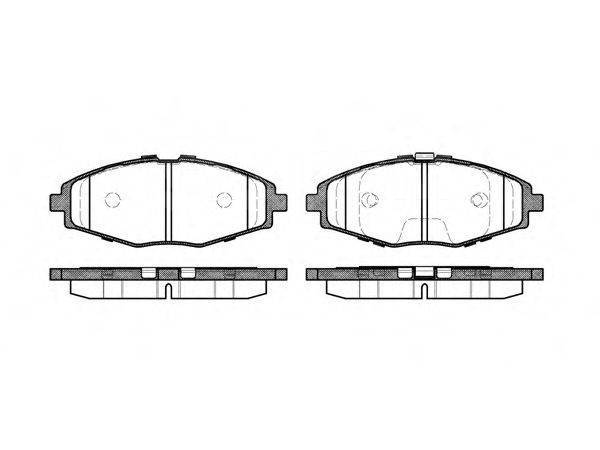 КОЛОДКИ ТОРМОЗНЫЕ ДИСКОВЫЕ IXAT X3P0144