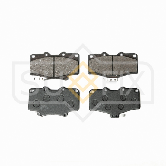 КОЛОДКИ ТОРМОЗНЫЕ ДИСКОВЫЕ SUFIX SX1722