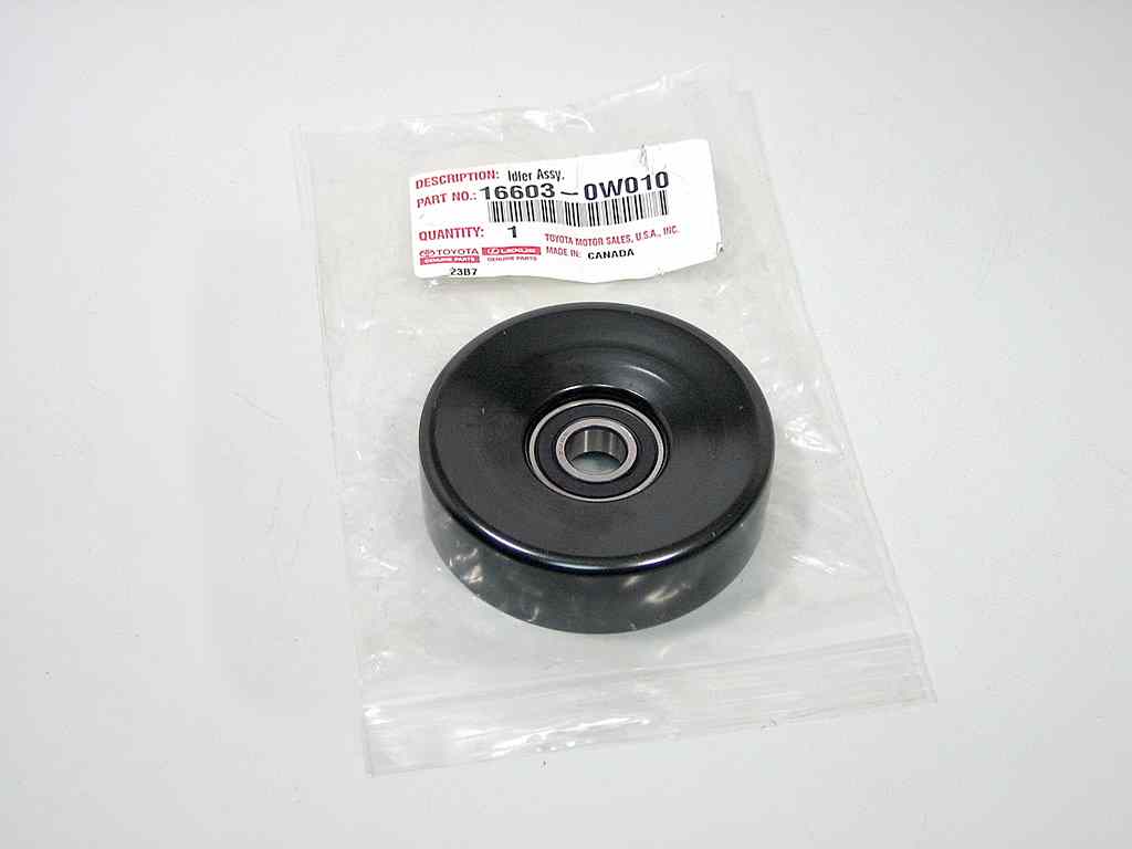 РОЛИК НАТЯЖНОЙ ПРИВОДНОГО РЕМНЯ TOYOTA 166030W010