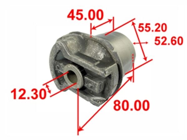 САЙЛЕНТБЛОК РЫЧАГА ПОДВЕСКИ TENACITY AAMTO1058