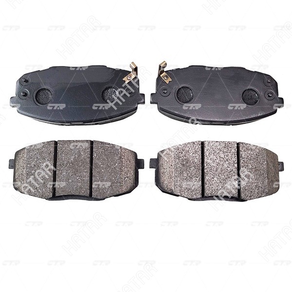 КОЛОДКИ ТОРМОЗНЫЕ ДИСКОВЫЕ CTR GK0494P