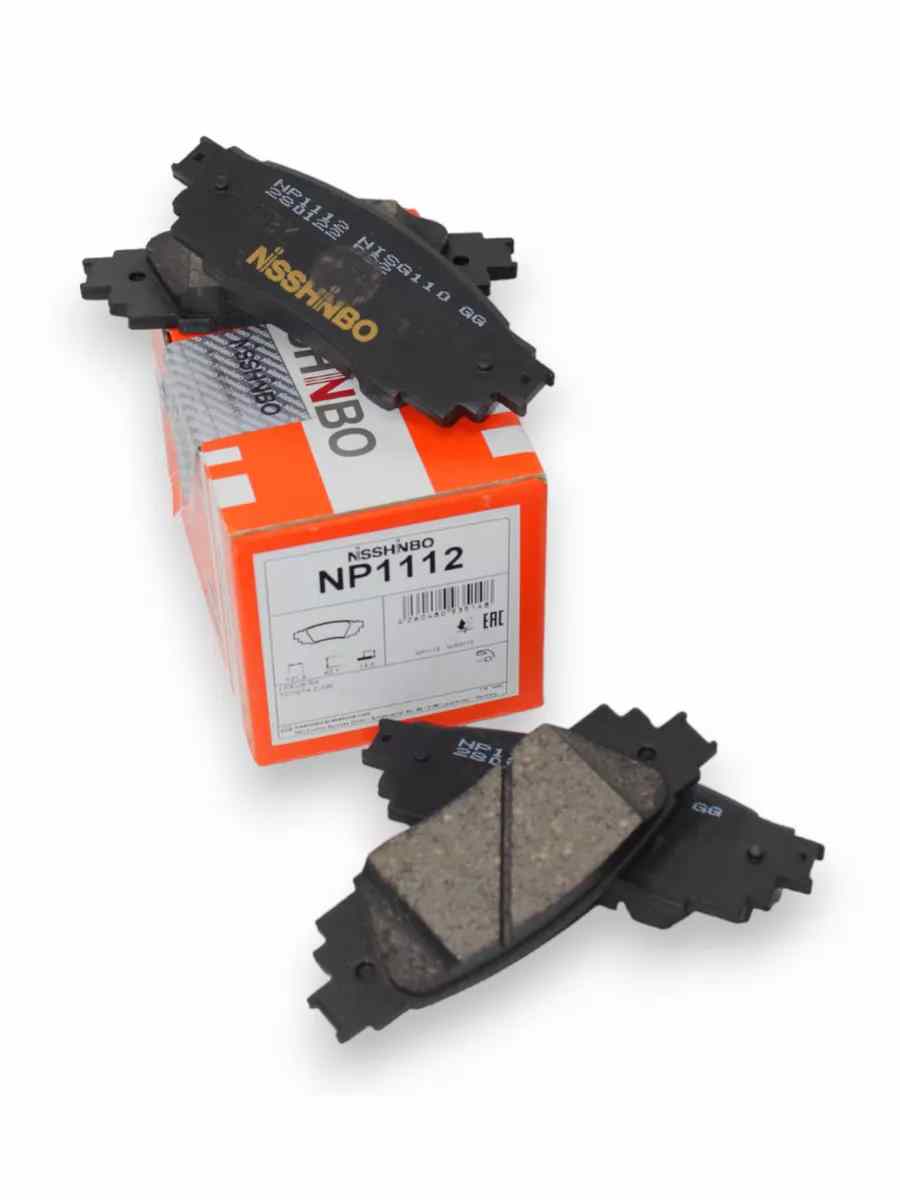 КОЛОДКИ ТОРМОЗНЫЕ ДИСКОВЫЕ NISSHINBO NP1112