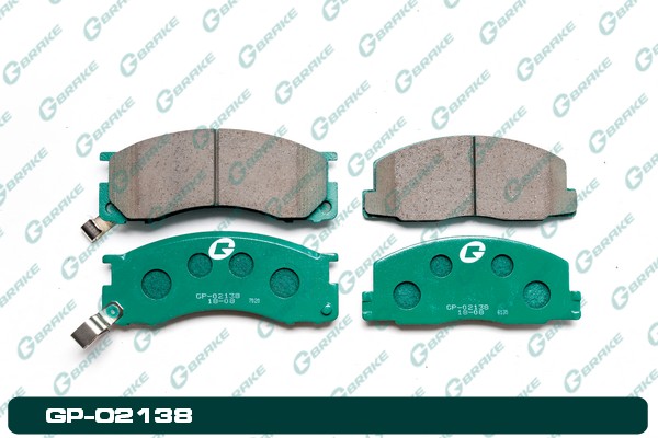КОЛОДКИ ТОРМОЗНЫЕ ДИСКОВЫЕ G-BRAKE GP02138