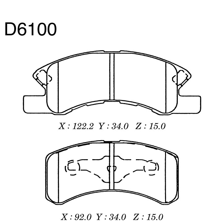 КОЛОДКИ ТОРМОЗНЫЕ ДИСКОВЫЕ TOKICO RN579