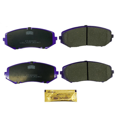 КОЛОДКИ ТОРМОЗНЫЕ ДИСКОВЫЕ NIBK PN9802