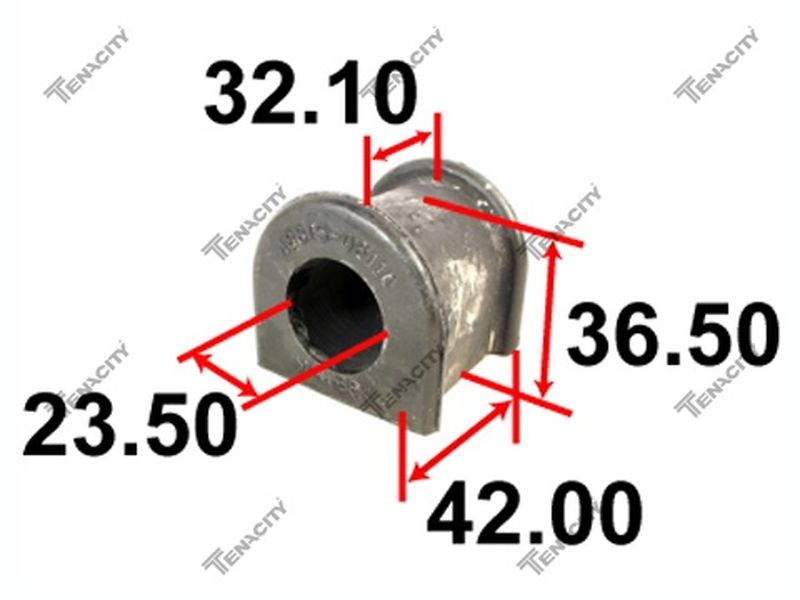 ВТУЛКА СТАБИЛИЗАТОРА TENACITY ASBTO1012