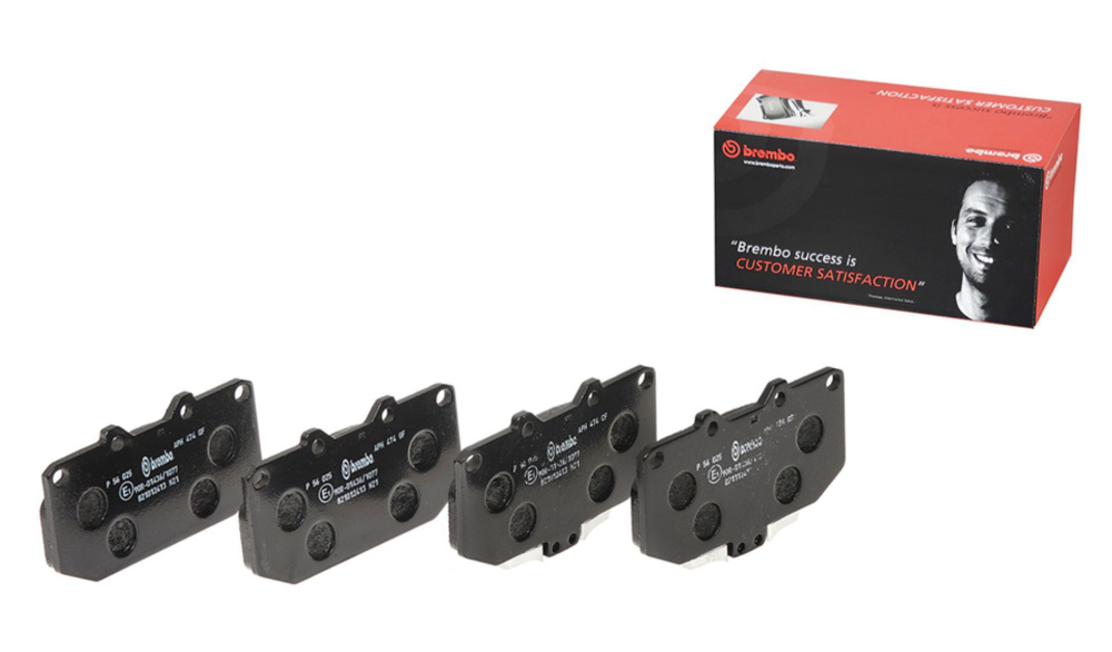 КОЛОДКИ ТОРМОЗНЫЕ ДИСКОВЫЕ BREMBO P56025