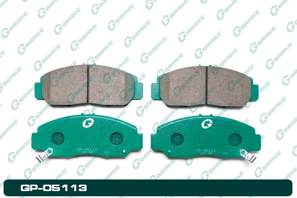 КОЛОДКИ ТОРМОЗНЫЕ ДИСКОВЫЕ G-BRAKE GP05113