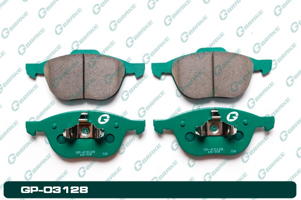 КОЛОДКИ ТОРМОЗНЫЕ ДИСКОВЫЕ G-BRAKE GP03128