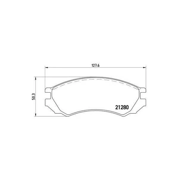 КОЛОДКИ ТОРМОЗНЫЕ ДИСКОВЫЕ TOKICO RN214M