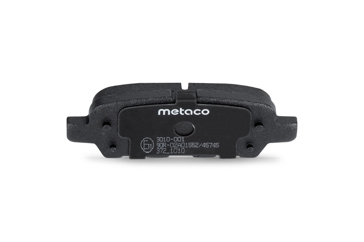 КОЛОДКИ ТОРМОЗНЫЕ ДИСКОВЫЕ METACO 3010001