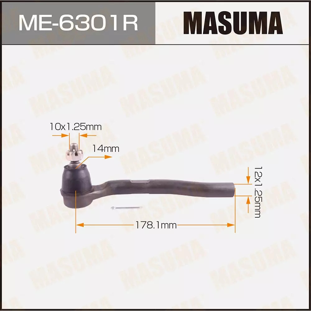 НАКОНЕЧНИК РУЛЕВОЙ MASUMA ME6301R