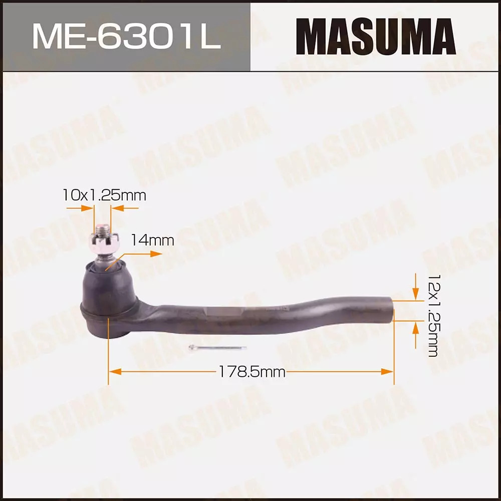 НАКОНЕЧНИК РУЛЕВОЙ MASUMA ME6301L