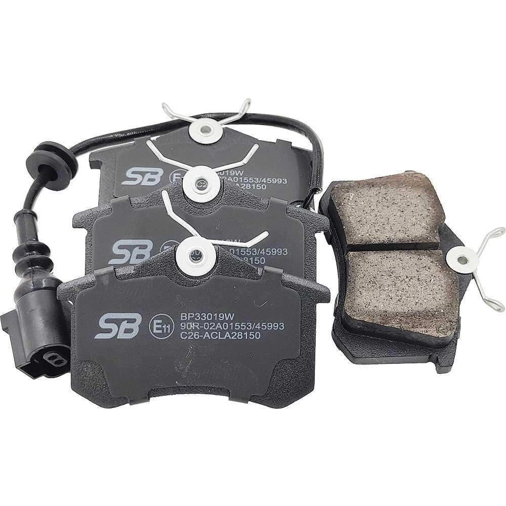 КОЛОДКИ ТОРМОЗНЫЕ ДИСКОВЫЕ SB Nagamochi BP33019W