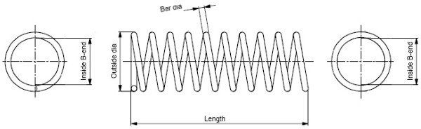 ПРУЖИНА ПОДВЕСКИ MONROE SP2599