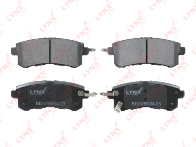 КОЛОДКИ ТОРМОЗНЫЕ ДИСКОВЫЕ LYNXauto BD5759