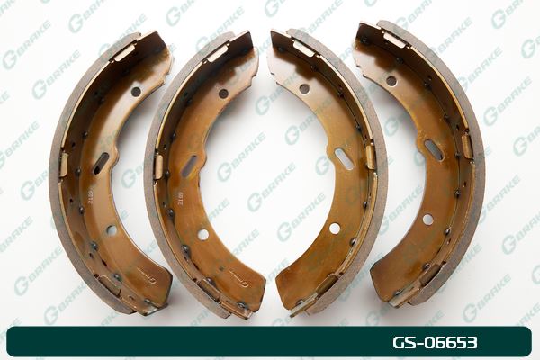 КОЛОДКИ ТОРМОЗНЫЕ БАРАБАННЫЕ G-BRAKE GS06653
