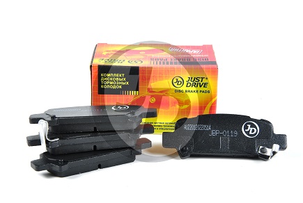 КОЛОДКИ ТОРМОЗНЫЕ ДИСКОВЫЕ JD JBP0119