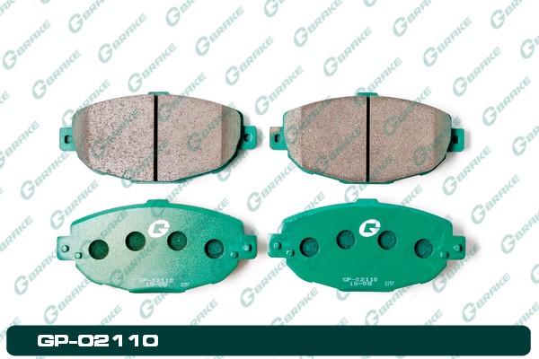 КОЛОДКИ ТОРМОЗНЫЕ ДИСКОВЫЕ G-BRAKE GP02110