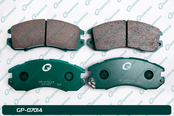 КОЛОДКИ ТОРМОЗНЫЕ ДИСКОВЫЕ G-BRAKE GP07014