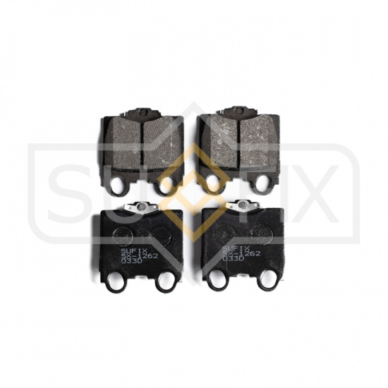 КОЛОДКИ ТОРМОЗНЫЕ ДИСКОВЫЕ SUFIX SX1262