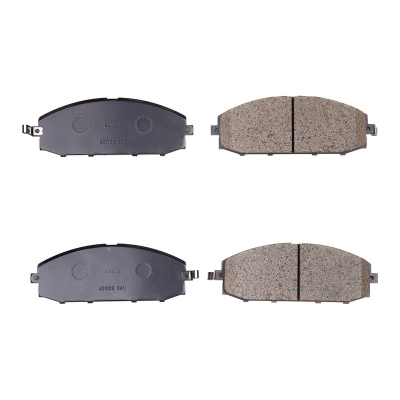 КОЛОДКИ ТОРМОЗНЫЕ ДИСКОВЫЕ ADVICS SN581P