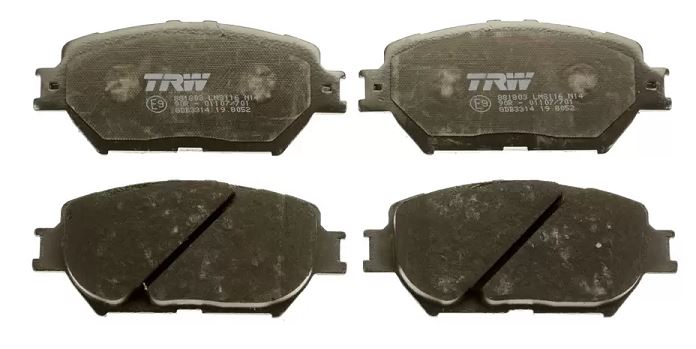 КОЛОДКИ ТОРМОЗНЫЕ ДИСКОВЫЕ TRW GDB3314