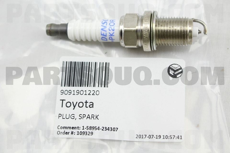 СВЕЧА ЗАЖИГАНИЯ TOYOTA 9091901220