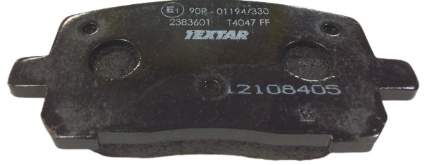 КОЛОДКИ ТОРМОЗНЫЕ ДИСКОВЫЕ TEXTAR 2383601