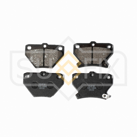 КОЛОДКИ ТОРМОЗНЫЕ ДИСКОВЫЕ SUFIX SX1464