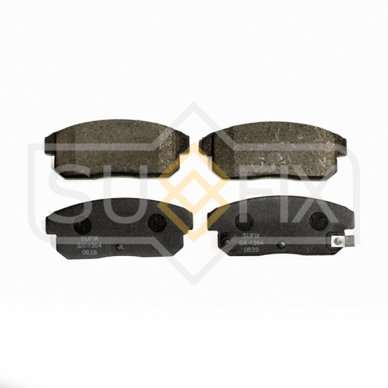 КОЛОДКИ ТОРМОЗНЫЕ ДИСКОВЫЕ SUFIX SX1364