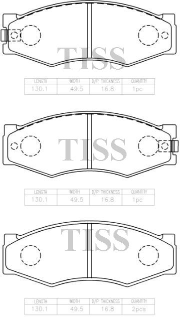 КОЛОДКИ ТОРМОЗНЫЕ ДИСКОВЫЕ PARAUT N281532Y