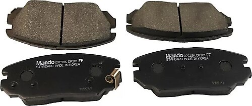 КОЛОДКИ ТОРМОЗНЫЕ ДИСКОВЫЕ MANDO MPZ06