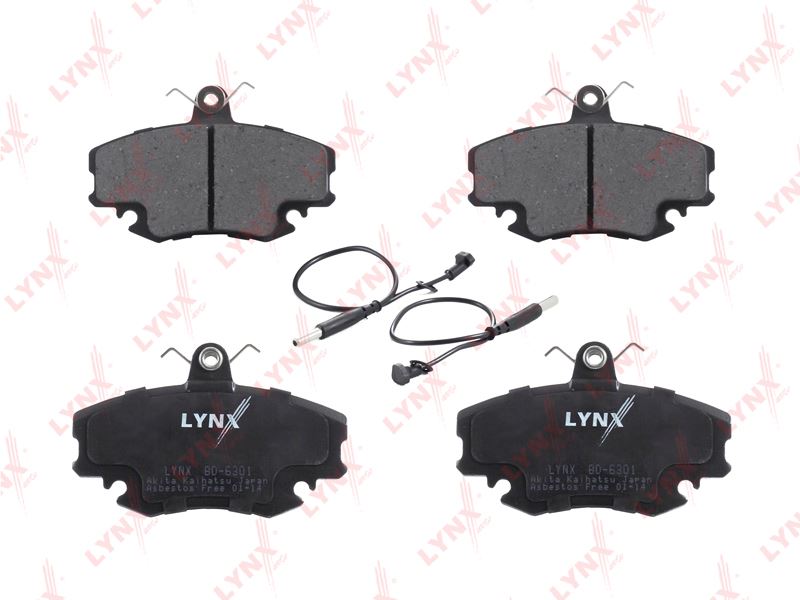 КОЛОДКИ ТОРМОЗНЫЕ ДИСКОВЫЕ LYNXauto BD6301