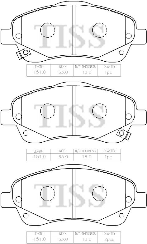 КОЛОДКИ ТОРМОЗНЫЕ ДИСКОВЫЕ PARAUT T281519Y