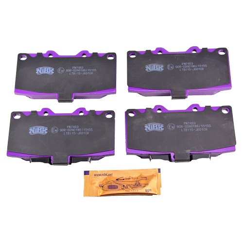КОЛОДКИ ТОРМОЗНЫЕ ДИСКОВЫЕ NIBK PN7463