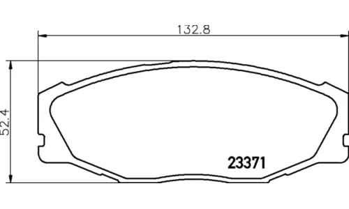 КОЛОДКИ ТОРМОЗНЫЕ ДИСКОВЫЕ NISSHINBO NP1090