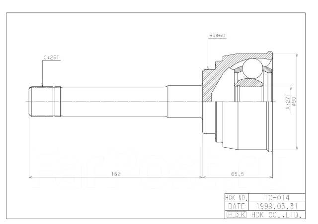 ШРУС HDK TOM014