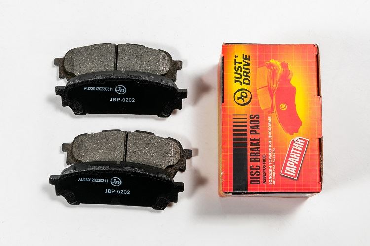 КОЛОДКИ ТОРМОЗНЫЕ ДИСКОВЫЕ JD JBP0202