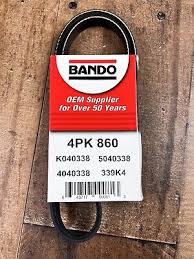 РЕМЕНЬ ПОЛИКЛИНОВЫЙ BANDO 4PK860