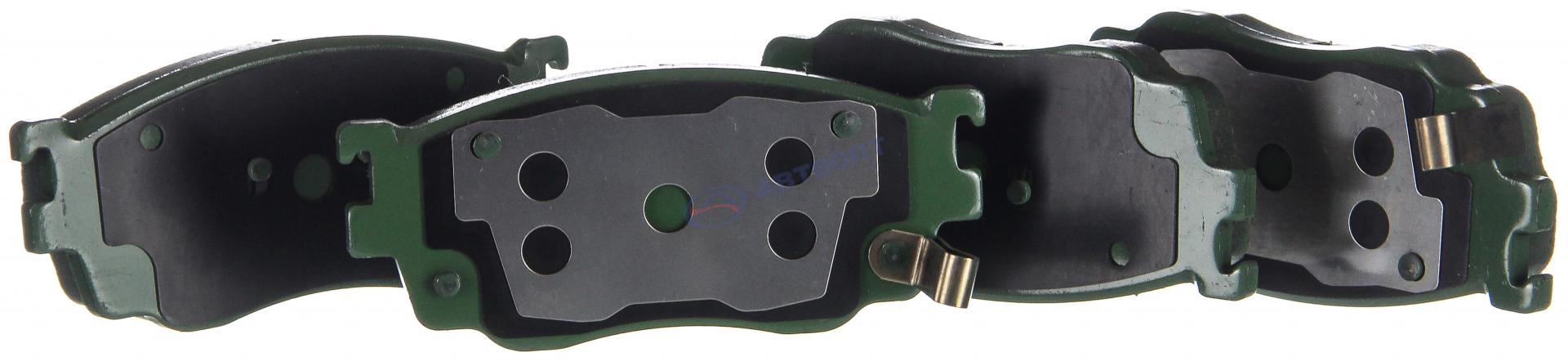 КОЛОДКИ ТОРМОЗНЫЕ ДИСКОВЫЕ NISSHINBO PF5418