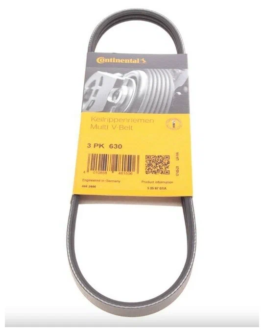 РЕМЕНЬ ПОЛИКЛИНОВЫЙ CONTITECH 3PK630