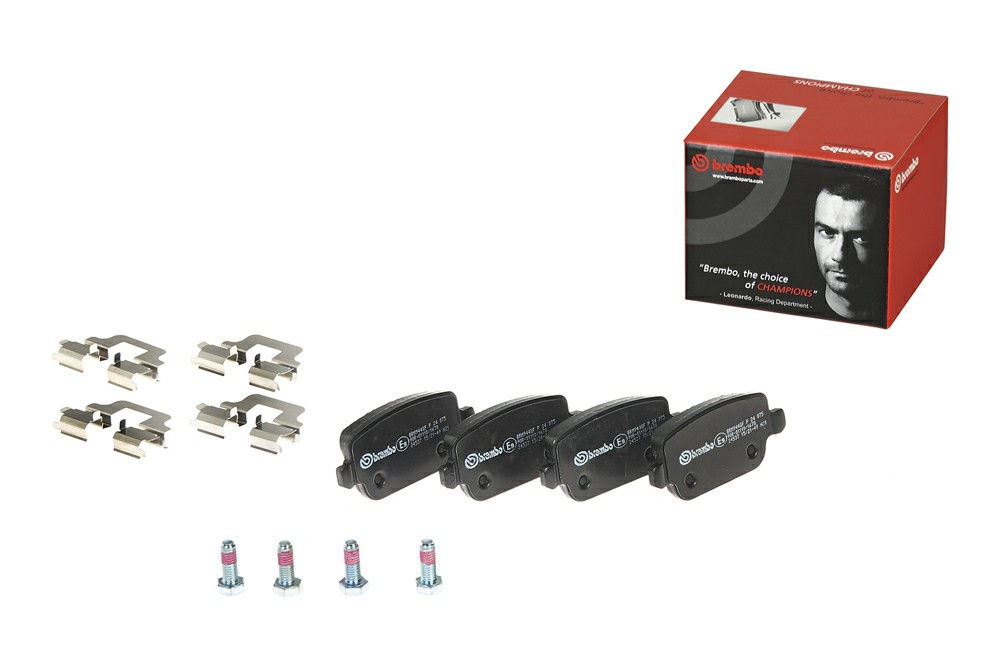 КОЛОДКИ ТОРМОЗНЫЕ ДИСКОВЫЕ BREMBO P24075