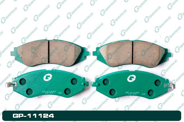 КОЛОДКИ ТОРМОЗНЫЕ ДИСКОВЫЕ G-BRAKE GP11124