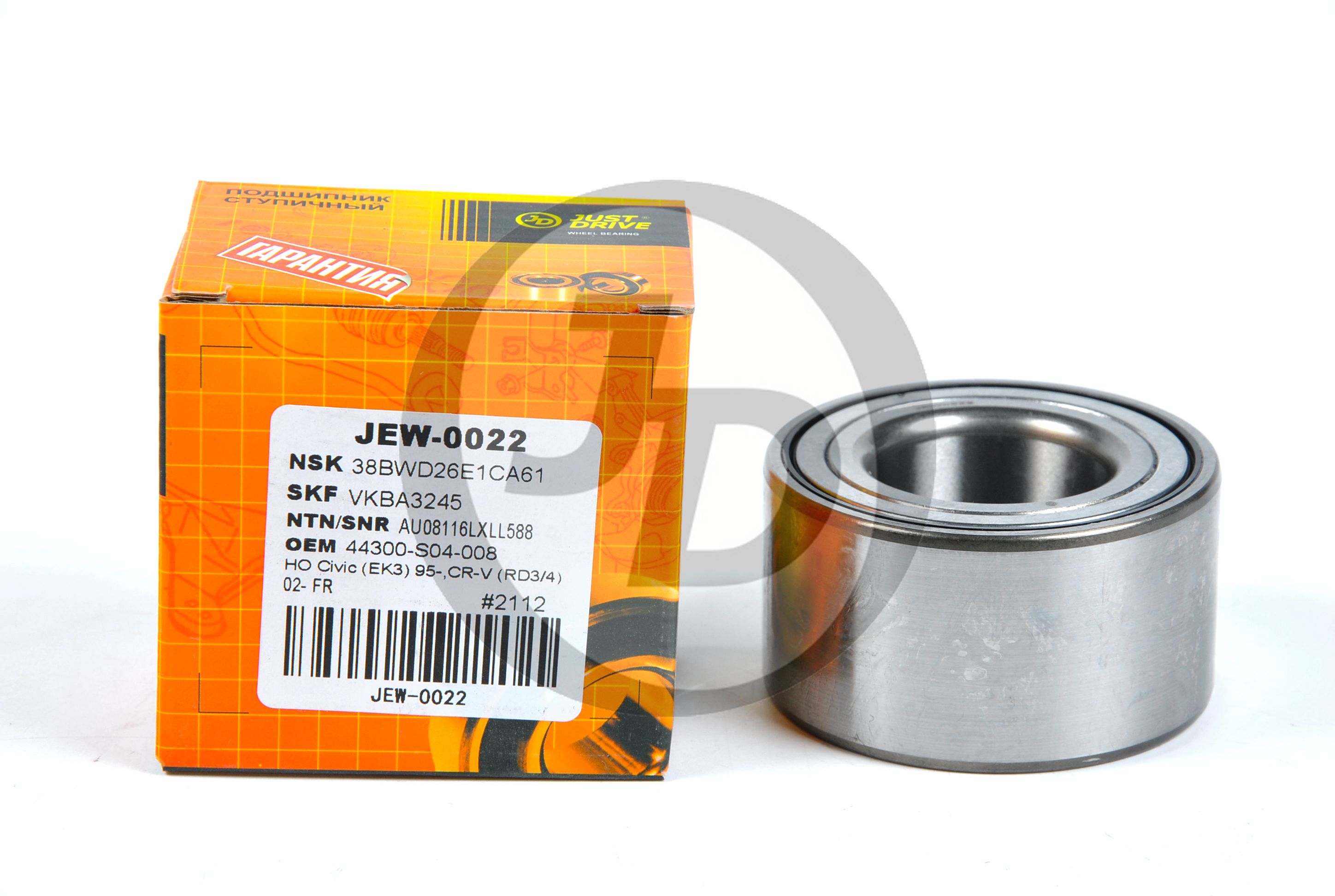 ПОДШИПНИК СТУПИЦЫ JD JEW0022