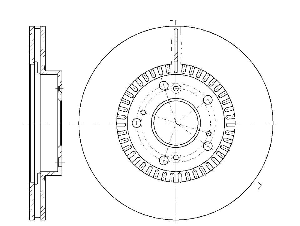 ДИСК ТОРМОЗНОЙ G-BRAKE GR02993