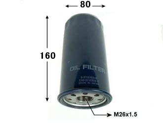 ФИЛЬТР МАСЛЕННЫЙ VIC C524