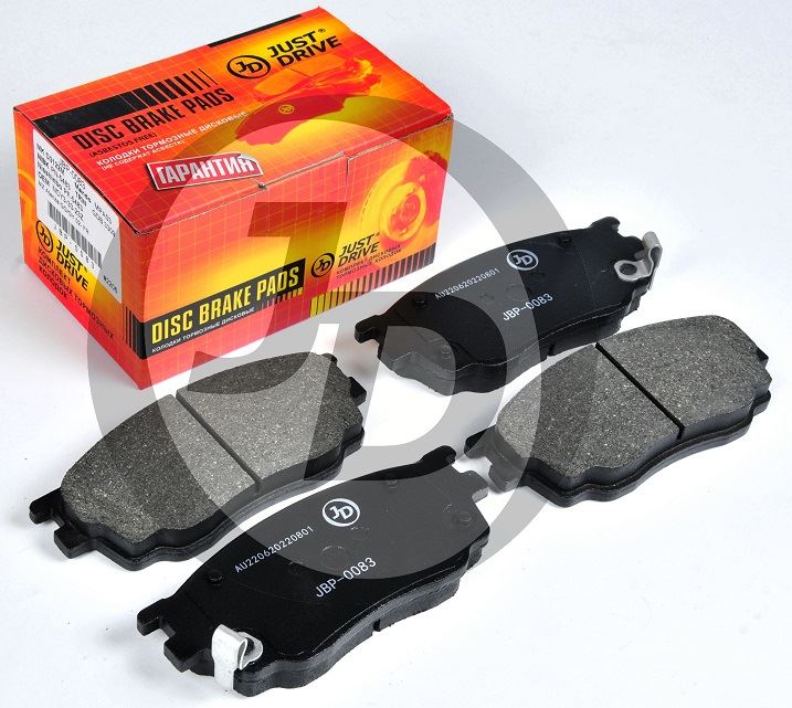 КОЛОДКИ ТОРМОЗНЫЕ ДИСКОВЫЕ JD JBP0083