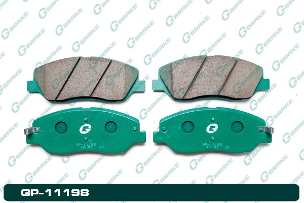 КОЛОДКИ ТОРМОЗНЫЕ ДИСКОВЫЕ G-BRAKE GP11198