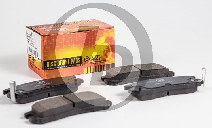 КОЛОДКИ ТОРМОЗНЫЕ ДИСКОВЫЕ JD JBP0101